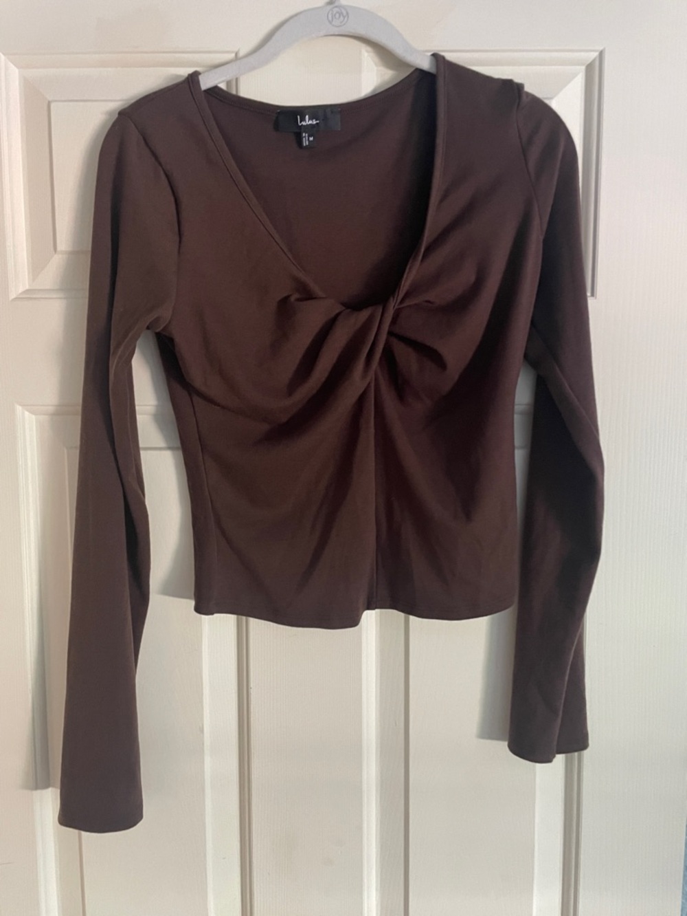 Lulus brown top size medium